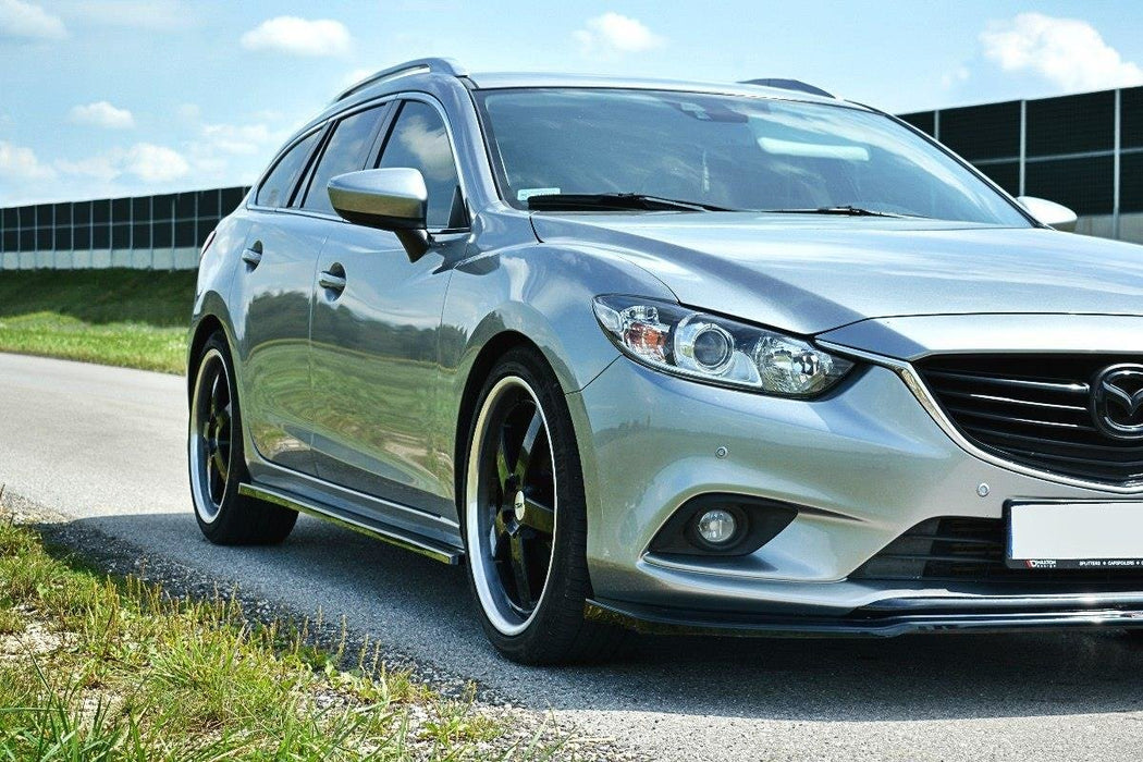 Maxton Design SIDE SKIRTS DIFFUSERS V.1 Estate Mazda 6 GJ (Mk3)