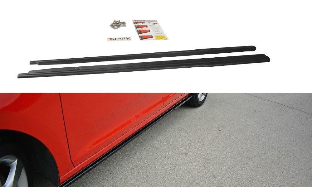 Maxton Design Side Skirts Diffusers Skoda Rapid