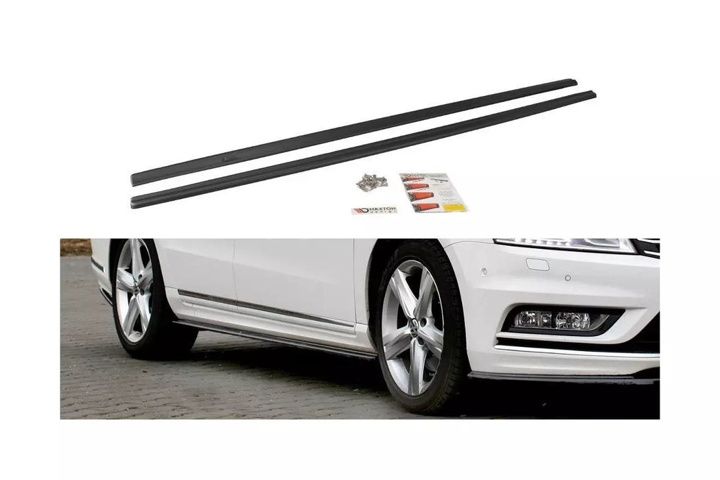 Maxton Design SIDE SKIRTS DIFFUSERS Volkswagen Passat R-Line B7