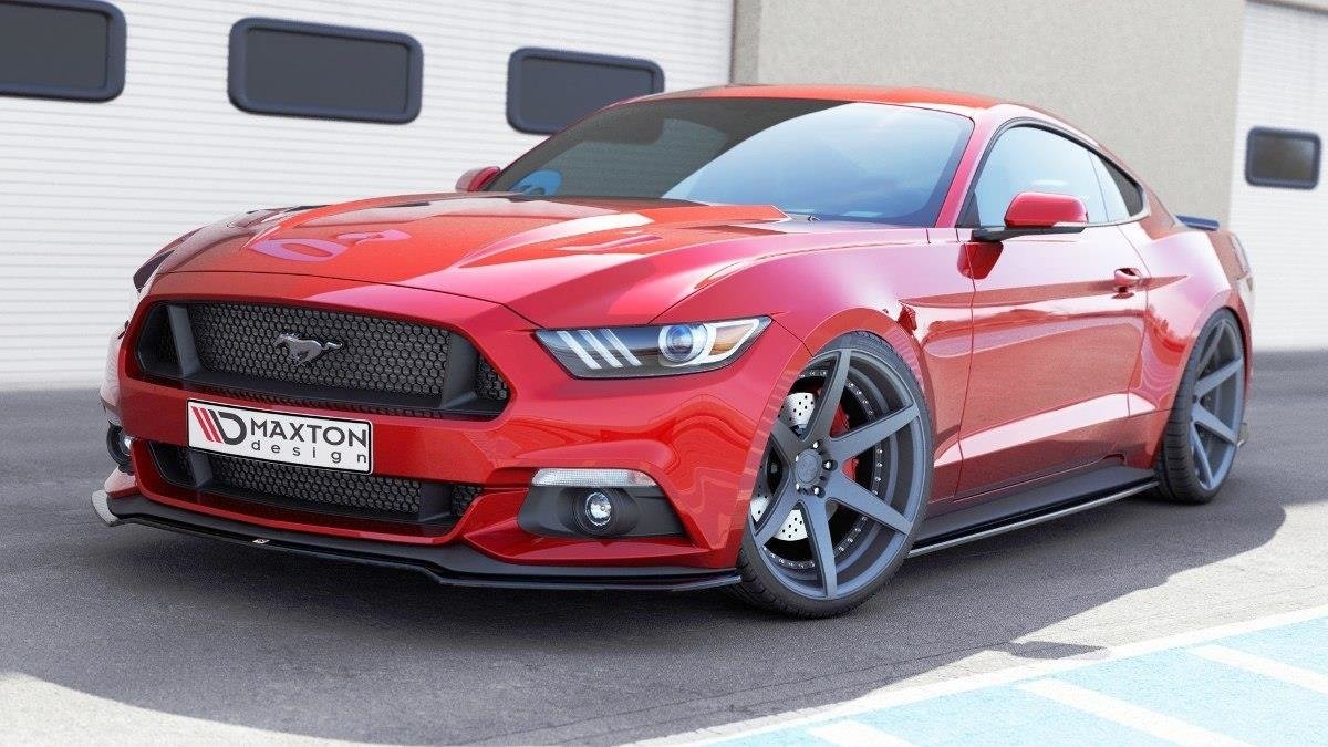 Maxton Design Front Splitter Ford Mustang Mk6