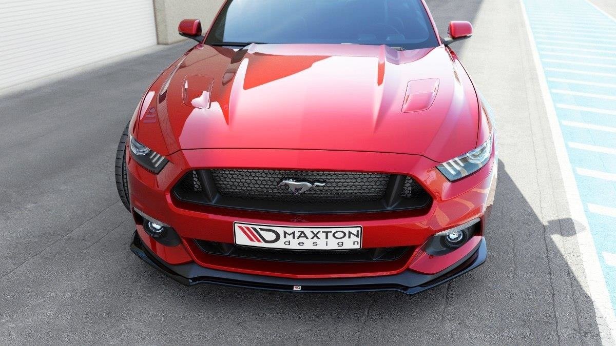 Maxton Design Front Splitter Ford Mustang Mk6