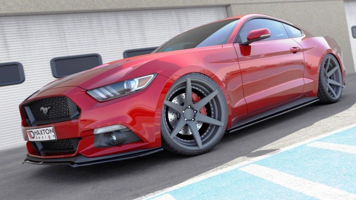 Maxton Design Front Splitter Ford Mustang Mk6