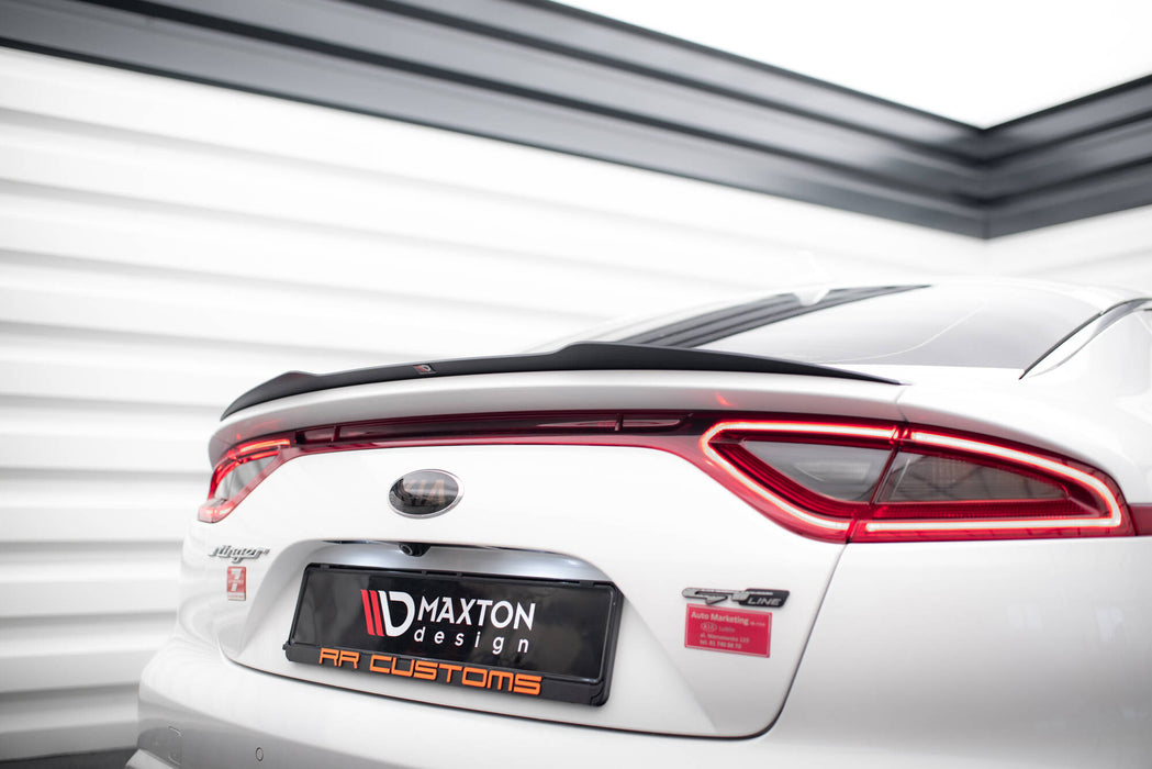 Maxton Design SPOILER EXTENSION Kia Stinger GT / GT-Line / Standard Mk1