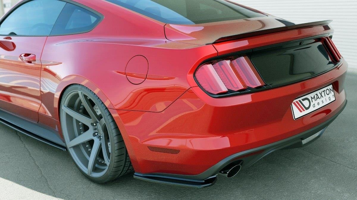 Maxton Design Rear Side Splitters Ford Mustang Mk6