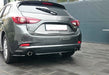 Maxton Design REAR SIDE SPLITTERS Mazda 3 BN (Mk3) Facelift