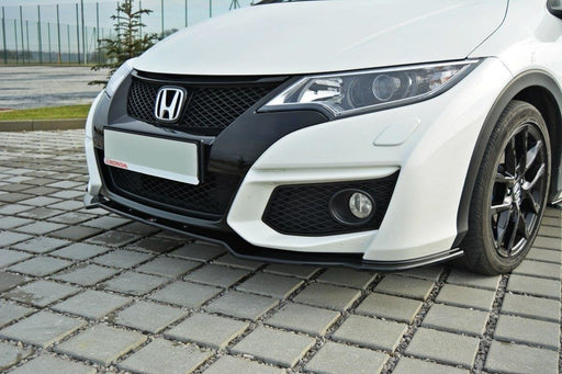 Maxton Design FRONT SPLITTER Honda Civic Mk9 Facelift