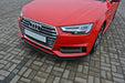 Maxton Design Front Splitter V.1 Audi S4 / A4 S-Line B9