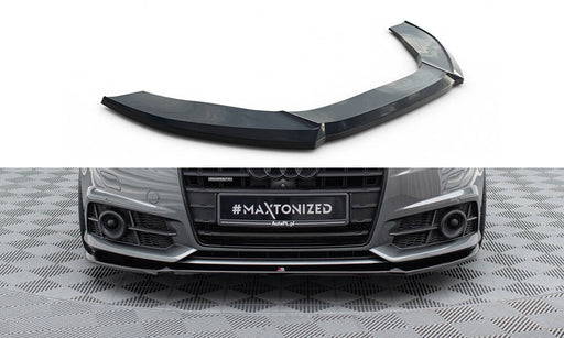 Maxton Design FRONT SPLITTER V.1 Audi A6 C7 S-line/ S6 C7 Facelift