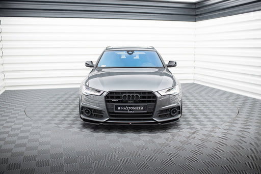 Maxton Design FRONT SPLITTER V.1 Audi A6 C7 S-line/ S6 C7 Facelift