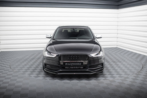 Maxton Design Front Splitter V.1 Audi S4 B8 FL