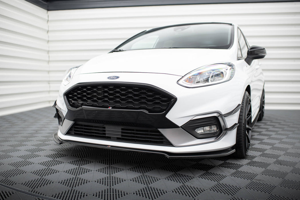 Maxton Design Front Splitter V.1 Ford Fiesta Mk8 ST / ST-Line