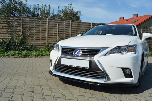 Maxton Design FRONT SPLITTER V.1 Lexus CT Mk1 Facelift