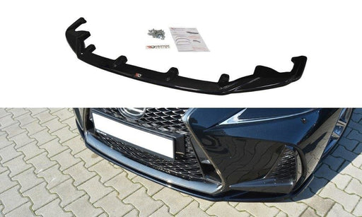 Maxton Design FRONT SPLITTER V.1 Lexus IS Mk3 Facelift F-Sport