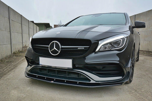 Maxton Design FRONT SPLITTER V.1 Mercedes CLA A45 AMG C117 Facelift