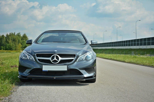 Maxton Design FRONT SPLITTER V.1 Mercedes - Benz E Coupe / Cabrio C207 Facelift / A207 Facelit