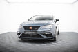 Maxton Design Front Splitter V.1 Seat Leon Cupra / FR Mk3 FL