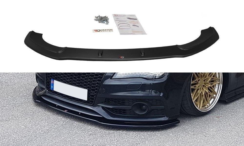 Maxton Design FRONT SPLITTER V.2 Audi A7 Mk1 S-Line