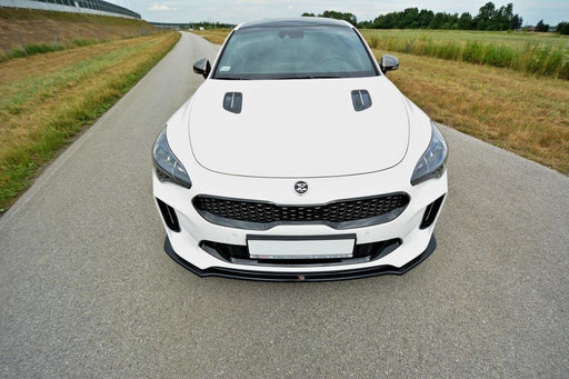 Maxton Design FRONT SPLITTER V.2 Kia Stinger GT / GT-Line / Standard Mk1