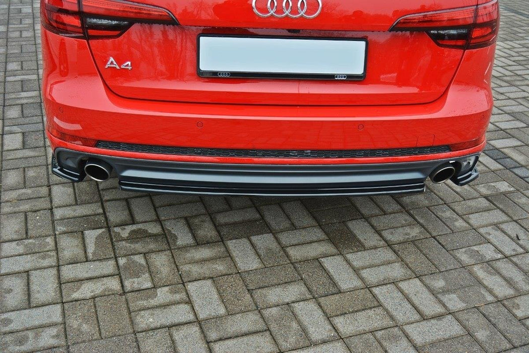 Maxton Design Rear Splitter Audi A4 B9 S-Line