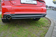 Maxton Design Rear Splitter Audi A5 F5 S-Line (without vertical bars)