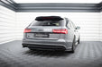 Maxton Design Rear Splitter Audi A6 C7 Avant S-line Facelift