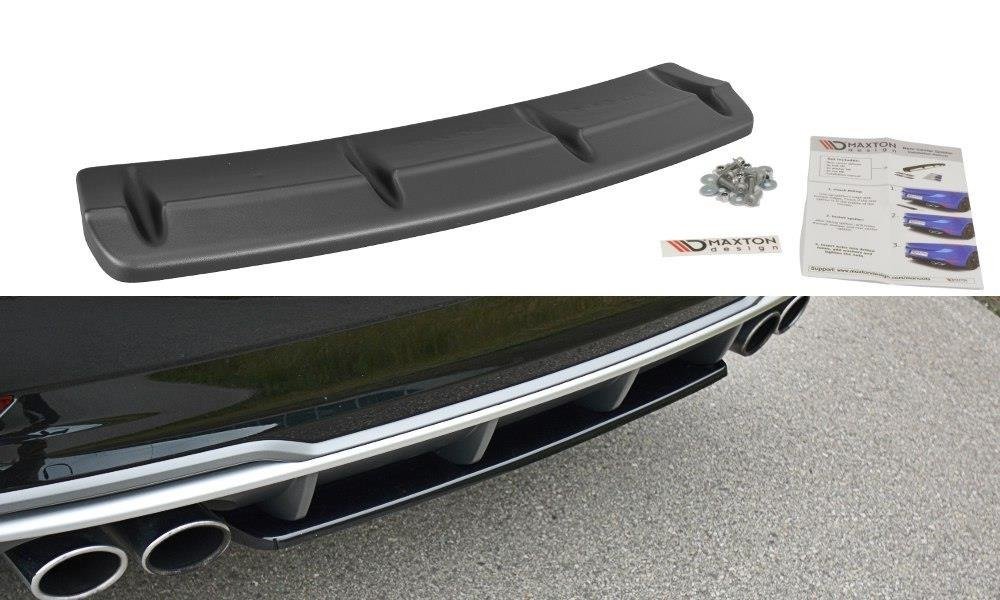 Maxton Design Rear Splitter Audi S3 8V FL Hatchback / Sportback / Sedan