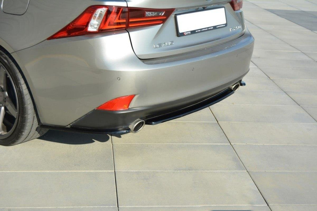 Maxton Design Rear Splitter Lexus IS Mk3 T (without vertical bars)