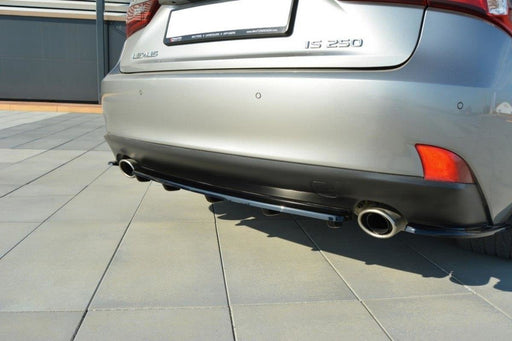 Maxton Design Rear Splitter Lexus IS Mk3 T (with vertical bars)