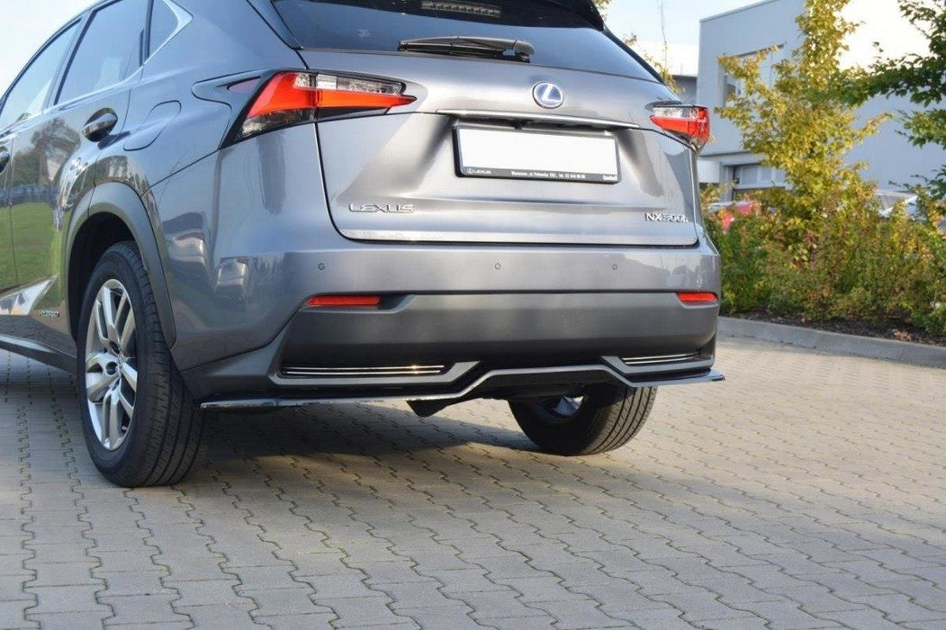 Maxton Design Rear Splitter Lexus NX Mk1 H (without vertical bars)