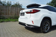 Maxton Design Rear Splitter Lexus RX Mk4 H (without vertical bars)