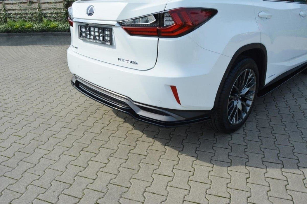 Maxton Design Rear Splitter Lexus RX Mk4 H (without vertical bars)