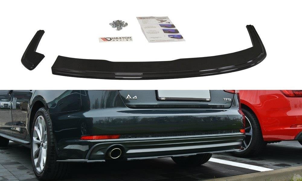 Maxton Design REAR SIDE SPLITTERS Audi A4 B9 S-Line