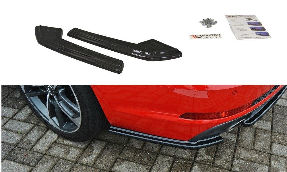 Maxton Design REAR SIDE SPLITTERS Audi A4 B9 S-Line