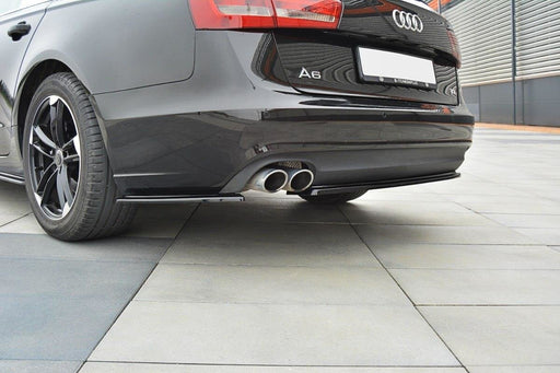 Maxton Design REAR SIDE SPLITTERS Audi A6 C7 Avant