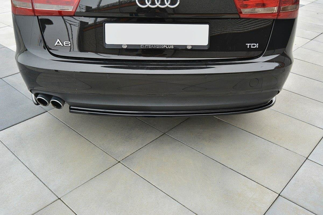 Maxton Design REAR SIDE SPLITTERS Audi A6 C7 Avant