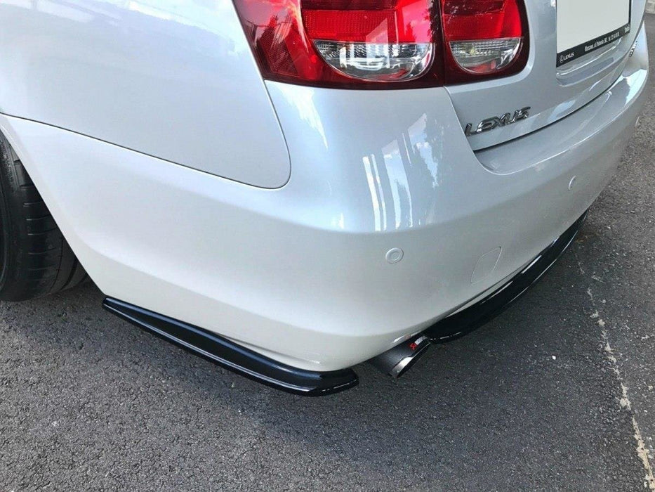 Maxton Design REAR SIDE SPLITTERS Lexus GS 300 Mk3 Facelift