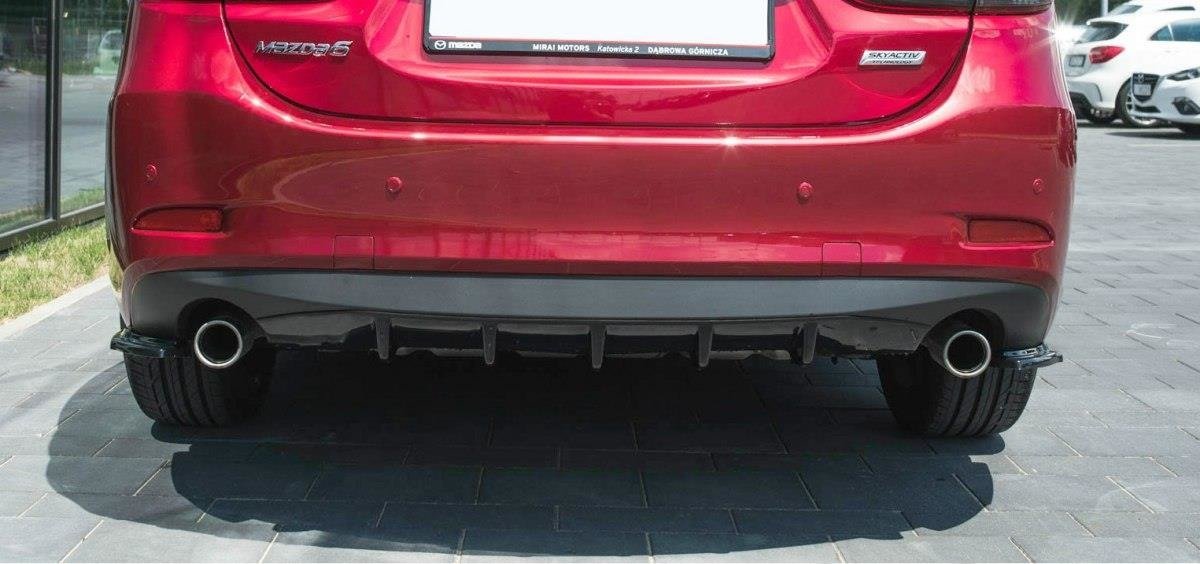 Maxton Design REAR SIDE SPLITTERS V.1 Mazda 6 GJ (Mk3) Facelift