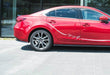 Maxton Design REAR SIDE SPLITTERS V.1 Mazda 6 GJ (Mk3) Facelift