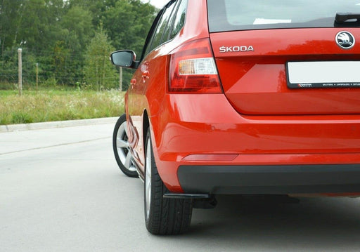 Maxton Design Rear Side Splitters Skoda Rapid Spaceback