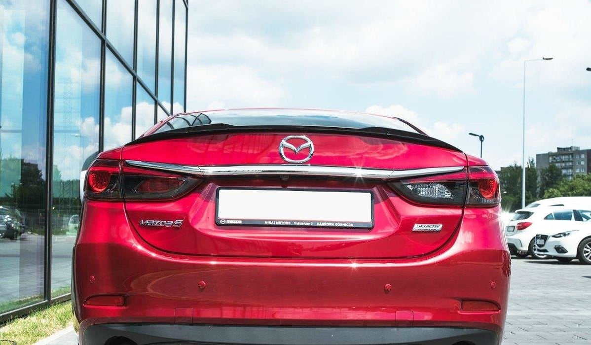 Maxton Design SPOILER CAP Mazda 6 Sedan GJ (Mk3) Facelift