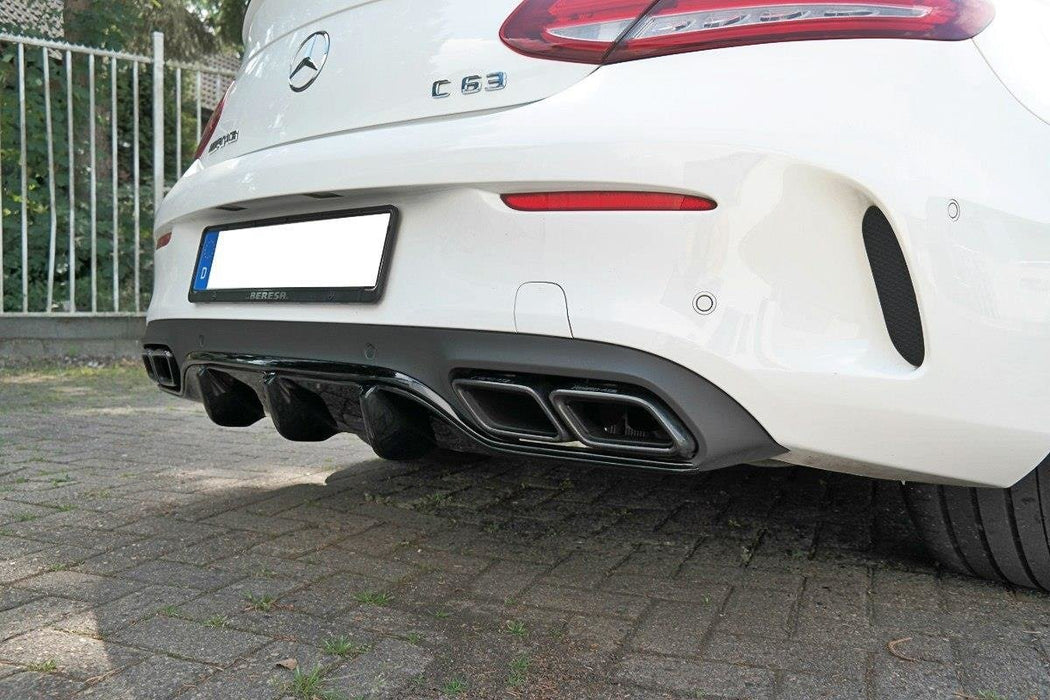 Maxton Design REAR VALANCE Mercedes C-class C205 63AMG Coupe