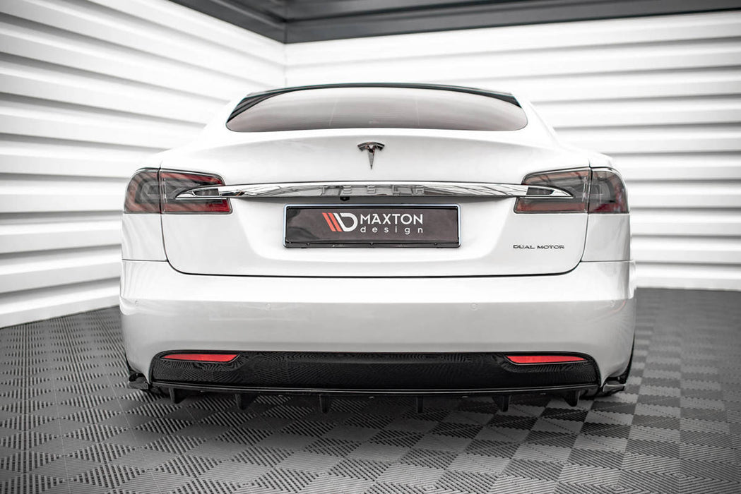 Maxton Design REAR VALANCE Tesla Model S Facelift