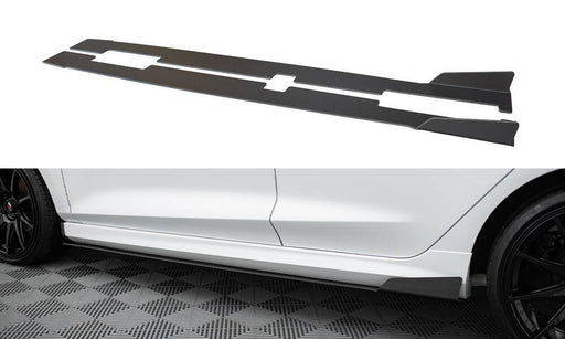 Maxton Design Racing Side Skirts Diffusers V.1 Ford Fiesta Mk8 ST / ST-Line