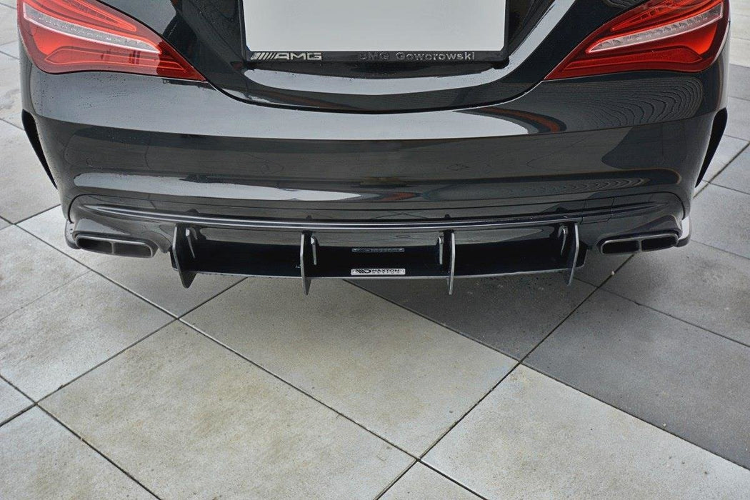 Maxton Design REAR DIFFUSER V.1 Mercedes CLA A45 AMG C117 Facelift