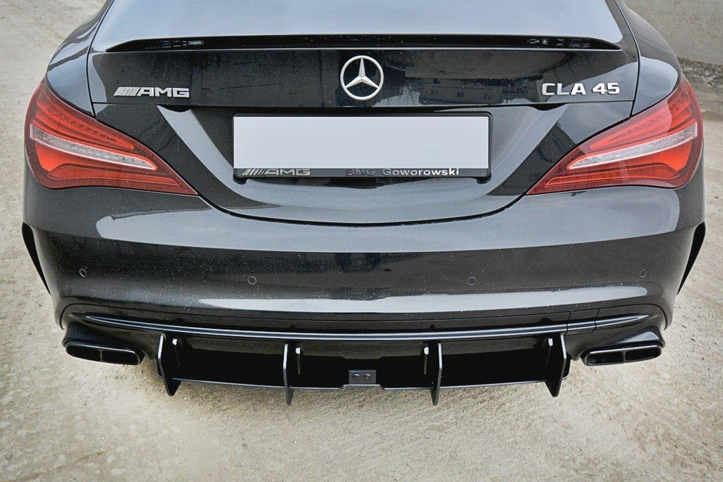 Maxton Design REAR DIFFUSER V.2 Mercedes CLA A45 AMG C117 Facelift