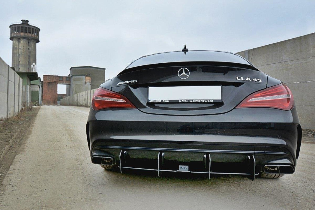 Maxton Design REAR DIFFUSER V.2 Mercedes CLA A45 AMG C117 Facelift