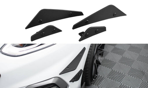 Maxton Design Front Bumper Wings (Canards) Ford Fiesta Mk8 ST/ ST-Line