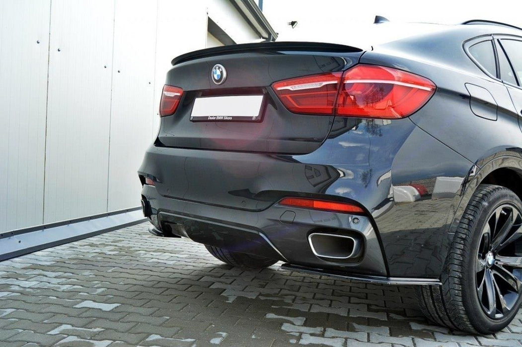 Maxton Design REAR SIDE SPLITTERS for BMW X6 F16 MPACK