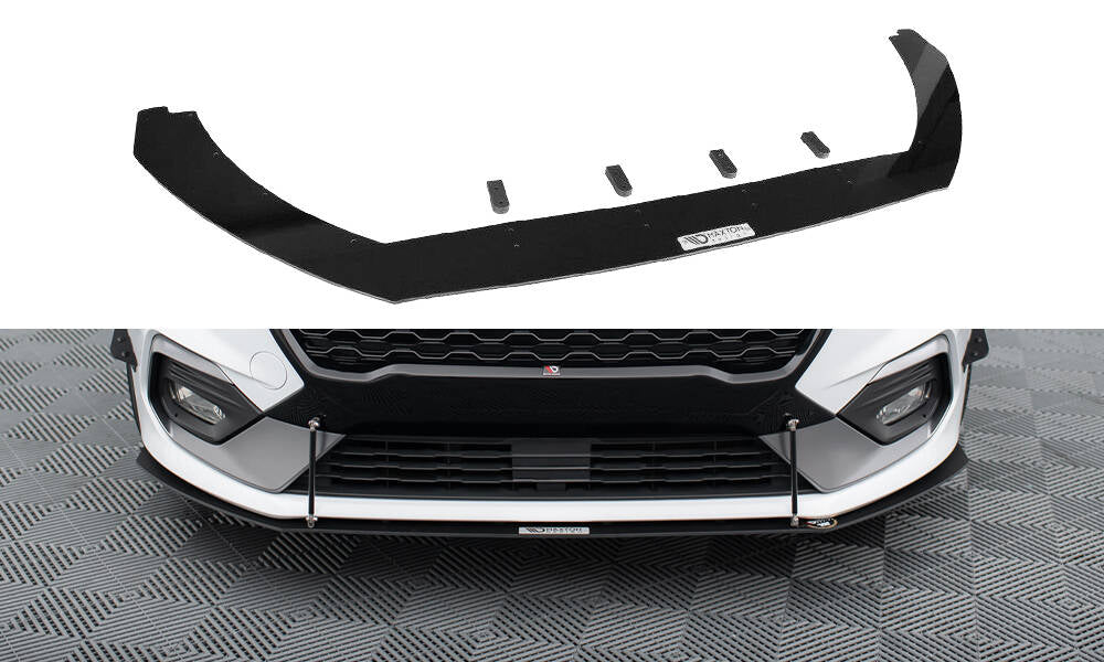 Maxton Design Front Racing Splitter V.2 Ford Fiesta Mk8 ST / ST-Line