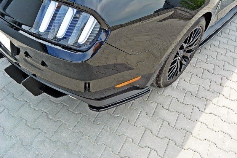 Maxton Design Rear Side Splitters Ford Mustang GT Mk6